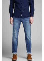 Jeans coupe droite bleu JACK & JONES pour homme seconde vue