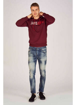 Jeans coupe droite bleu JACK & JONES homme