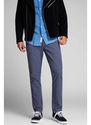 Pantalon chino bleu JACK & JONES homme
