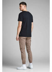 Pantalon cargo marron JACK & JONES pour homme seconde vue