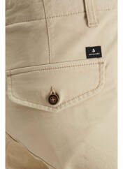 Pantalon cargo beige JACK & JONES pour homme seconde vue