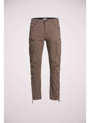 Pantalon cargo marron JACK & JONES homme