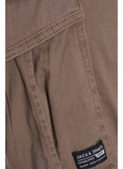 Pantalon cargo marron JACK & JONES pour homme seconde vue