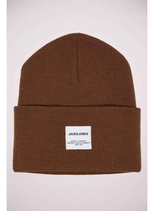 Bonnet marron JACK & JONES homme