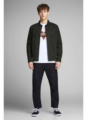 Pantalon chino noir JACK & JONES homme
