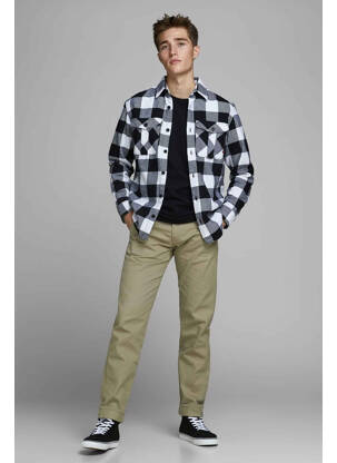 Pantalon chino rouge JACK & JONES homme