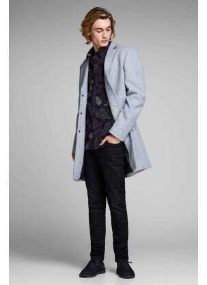 Chemise manches longues noir JACK & JONES homme