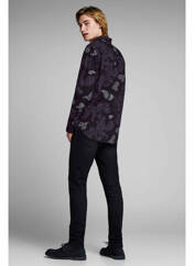 Chemise manches longues noir JACK & JONES pour homme seconde vue