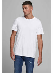T-shirt blanc JACK & JONES pour homme seconde vue