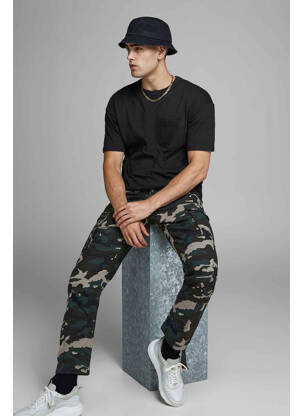 T-shirt noir JACK & JONES homme