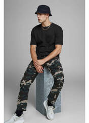 T-shirt noir JACK & JONES pour homme seconde vue