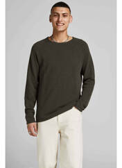 Pull vert JACK & JONES pour homme seconde vue