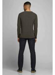Pull vert JACK & JONES pour homme seconde vue