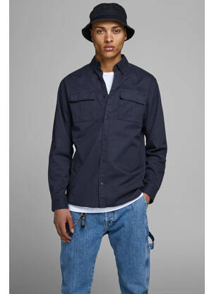 Chemise manches longues gris JACK & JONES homme