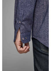 Chemise manches longues bleu JACK & JONES pour homme seconde vue