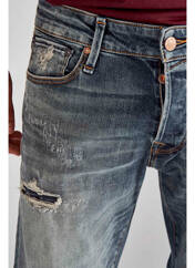 Jeans coupe slim bleu JACK & JONES pour homme seconde vue