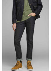 Jeans coupe slim bleu JACK & JONES pour homme seconde vue