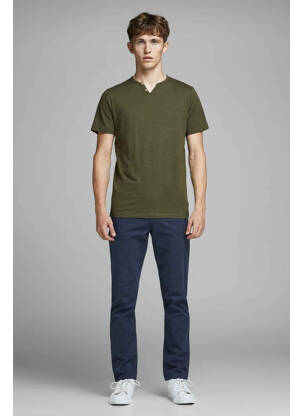 Pantalon chino bleu JACK & JONES homme