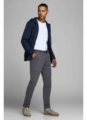 Pantalon chino gris JACK & JONES homme