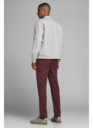 Pantalon chino rouge JACK & JONES homme