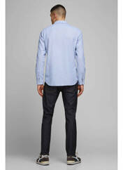 Chemise manches longues bleu JACK & JONES pour homme seconde vue
