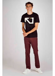 Pantalon chino marron JACK & JONES pour homme seconde vue