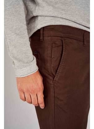 Pantalon chino marron JACK & JONES homme