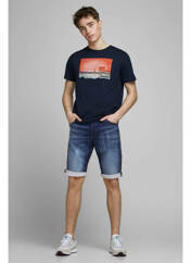 Short bleu JACK & JONES pour homme seconde vue