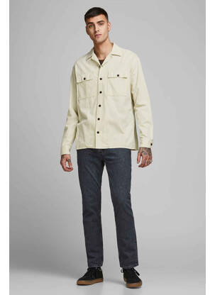 Chemise manches longues gris JACK & JONES homme