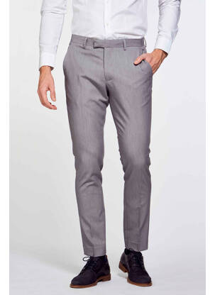 Pantalon slim gris JACK & JONES homme