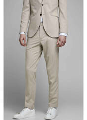 Pantalon chino beige JACK & JONES pour homme seconde vue