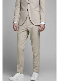 Pantalon chino beige JACK & JONES homme