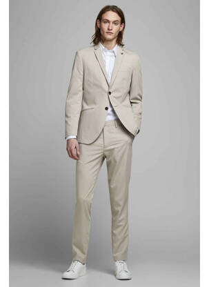 Pantalon chino beige JACK & JONES homme
