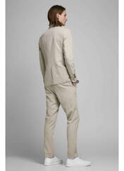 Pantalon chino beige JACK & JONES pour homme seconde vue