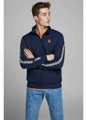 Gilet manches longues bleu JACK & JONES pour homme seconde vue