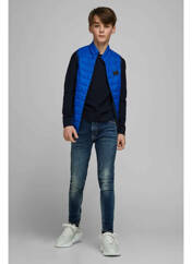 Pull bleu JACK & JONES pour garçon seconde vue