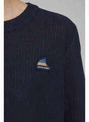 Pull bleu JACK & JONES pour garçon seconde vue