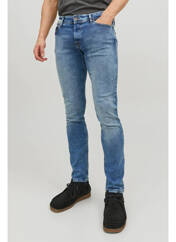 Jeans coupe slim bleu JACK & JONES pour homme seconde vue