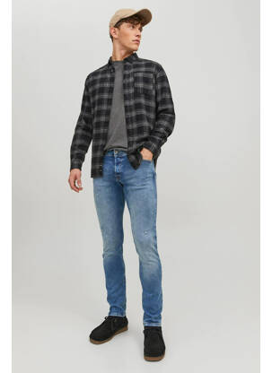 Jeans coupe slim bleu JACK & JONES homme