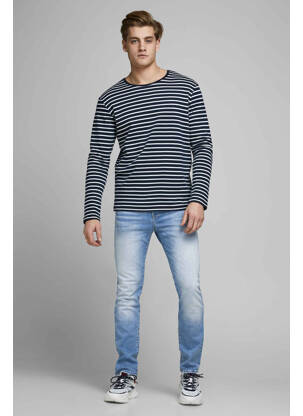 Jeans coupe droite bleu JACK & JONES homme