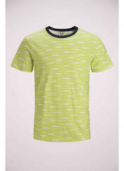 T-shirt jaune JACK & JONES pour garçon seconde vue