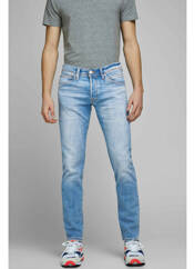 Jeans coupe slim bleu JACK & JONES pour homme seconde vue