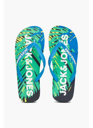 Sandales/Nu pieds bleu JACK & JONES pour homme