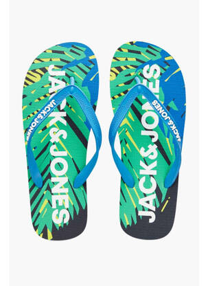 Sandales/nu pieds bleu JACK & JONES homme