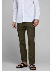 Pantalon cargo vert JACK & JONES pour homme seconde vue