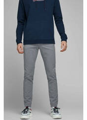 Pantalon chino gris JACK & JONES pour homme seconde vue