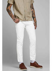 Jeans coupe droite blanc JACK & JONES pour homme seconde vue