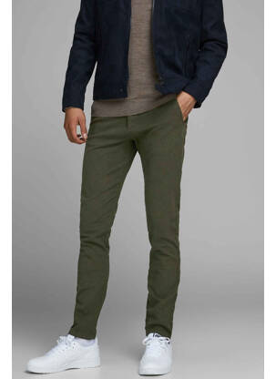 Pantalon slim vert JACK & JONES homme