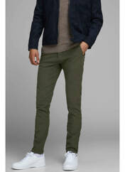 Pantalon slim vert JACK & JONES pour homme seconde vue