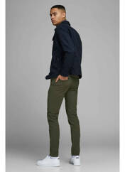 Pantalon slim vert JACK & JONES pour homme seconde vue